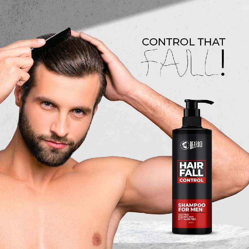 Beardo Hair Fall Control Shampoo For Men, 250 ml-2.webp